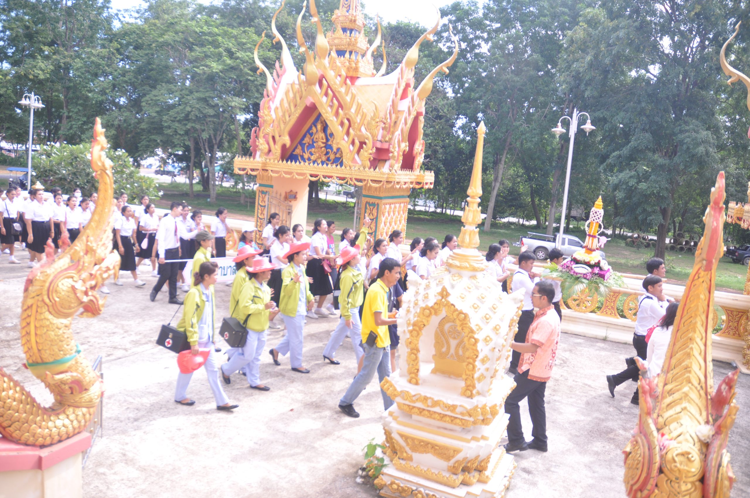 แห่เทียนพรรษา ประจำปี 2559 //15 ก.ค. 59